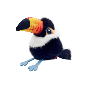 宠有引力扑腾小肥啾仿真小鸟毛绒猫咪发声玩具自嗨逗猫棒宠物用品