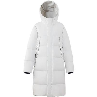 美特斯邦威男款2025新款冬季中长款运动连帽保暖羽绒服休闲外套Q