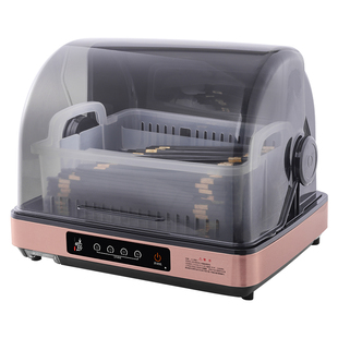 筷子消毒机商用饭店食堂自助餐厅面馆汤勺子收沥水纳盒餐具烘干柜