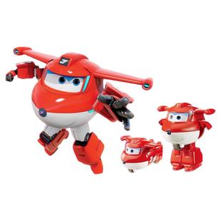 超级飞侠机库墙变形机器人玩具全套儿童莎莎胡须爷爷金小子多多