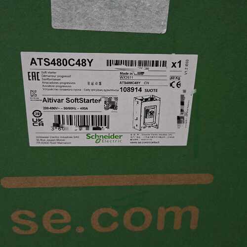 议价ATS480C25Y/ATS480C32Y/ATS480C41Y/ATS480C48Y施耐德软启动