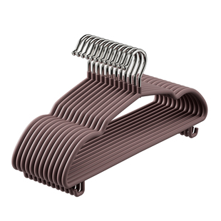 【轻奢特粗无痕衣架】防滑家用成人衣架加粗学生宿舍衣服撑晾衣架