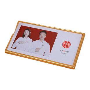结婚登记照相框摆台创意6寸照片情侣夫妻纪念礼物送闺蜜新人挂墙