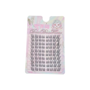 易梦玲同款！玉面狐狸斜飞假睫毛免胶清透自然嫁接感娇媚纯欲仿真