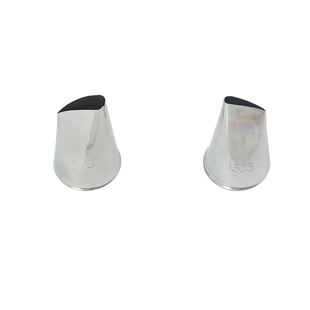 [小艾裱花课]韩国裱花嘴韩式裱花嘴大号花嘴直弧形1303改182 1405