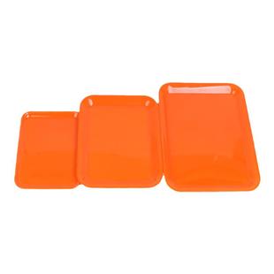 蒙特蒙台梭利教具蒙氏托盘幼儿园日常生活区教具早教工作塑料托盘