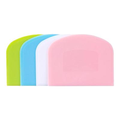 奶油刮板半圆形软刮板面团切刀