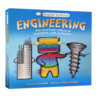 英文原版 Engineering : The Riveting World of Buildings and Machines 工程学:建筑和机器的迷人世界 工程知识百科科普绘本