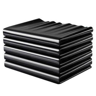 白云超宝平口垃圾袋商用黑色特大号垃圾袋餐厨物业保洁户外垃圾袋