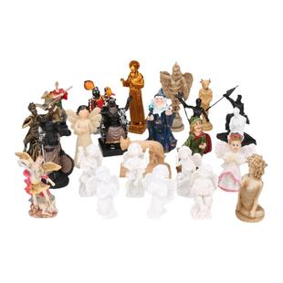 心理辅导室沙盘游戏沙具箱庭模型玩具树脂摆件套装人物西方神话类