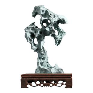 仿真太湖石假山摆件中日式园艺盆景花卉枯山水微景观造景山石装饰