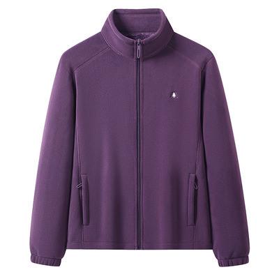 ORLY加绒加厚开衫卫衣