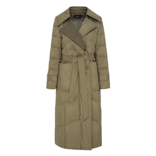 IDPAN女装冬季新款时尚干练气质百搭高级感通勤设计感羽绒服