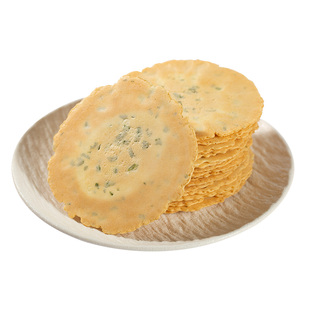 上海泰康万年青煎饼黄油葱香味薄脆饼干休闲小零食下午茶酥脆点心