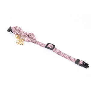 necosekai 日本进口招财纳福猫项圈项链猫咪饰品福字铃铛挂件