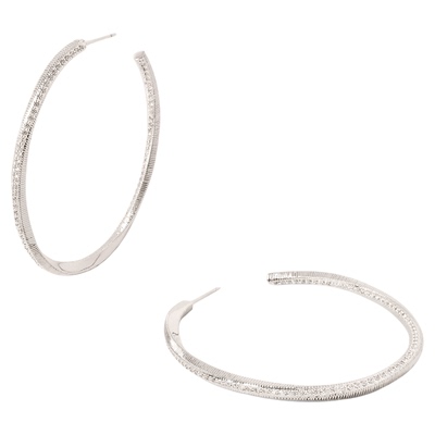 Wens星辰系列2026新款高级感轻奢小众设计师耳环气质百搭闪耀耳圈