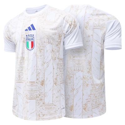 Adidas阿迪达斯2026世界意大利赛前热身训练足球服男杯JY5633