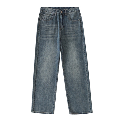 班尼路加绒牛仔裤男士秋冬裤子