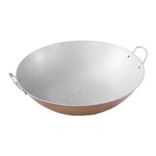 特厚铝锅商用烧小龙虾专用锅饭店老式铝炒锅不粘锅马勺厨师炒菜锅