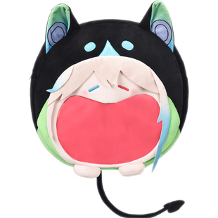 bilibili哔哩哔哩VIRTUAREAL 阿萨Aza毛绒小痛包耳机包玩具正版