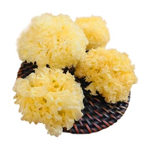 深山椴木银耳花干货250g莲子羹通江白木耳特产 正宗野生雪耳糯耳