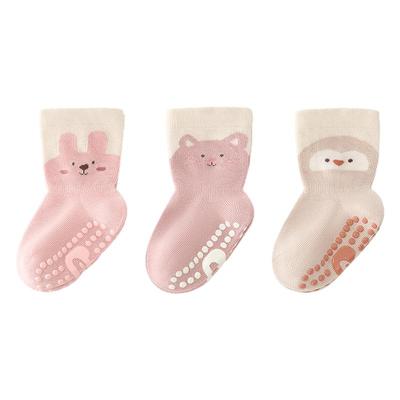 秋季宝宝地板袜子防滑隔凉无骨