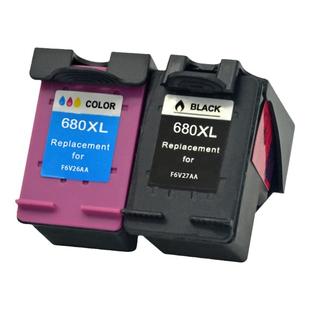 DAT适用惠普HP Deskjet 3700 3775 3776 3777 3779 小Q彩色喷墨打印机一体机油墨盒hp680XL黑色680彩色墨水盒