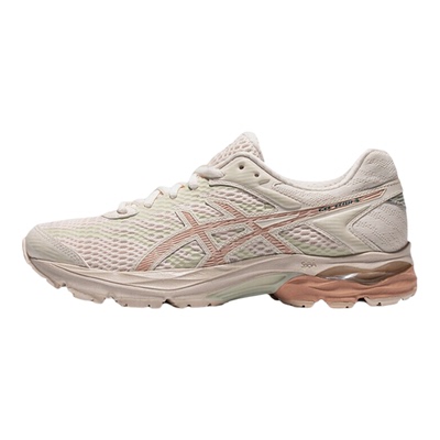 Asics/亚瑟士正品GEL-FLUX 4女子复古透气低帮跑步鞋1012A523-106