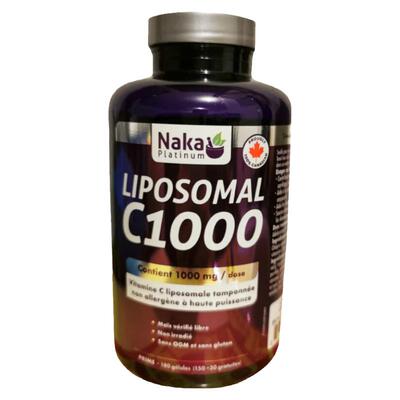 加拿大脂质体1000mg180粒维生素C