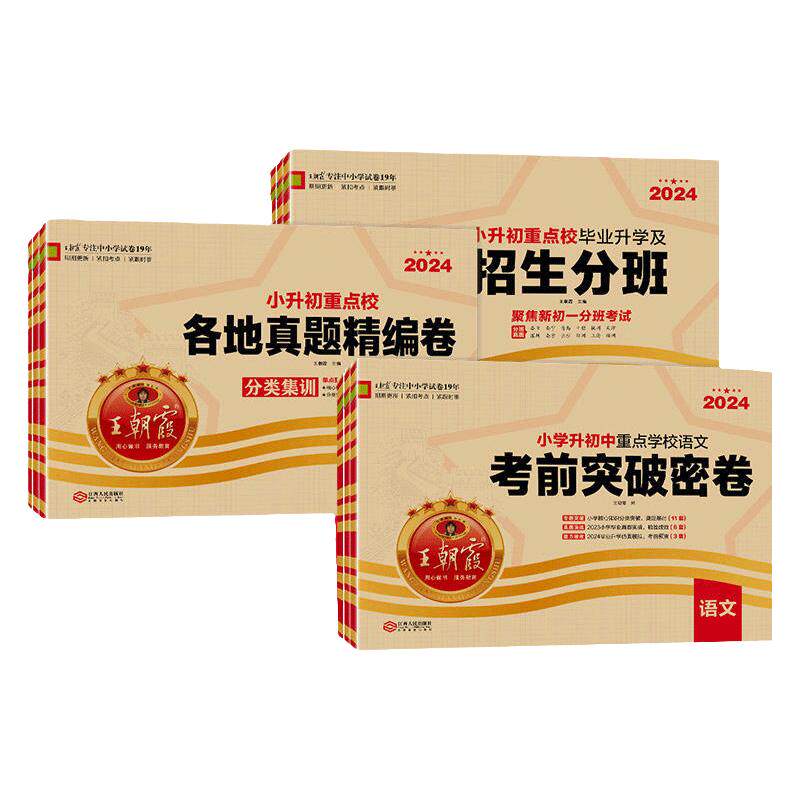 2026新版王朝霞升初系列