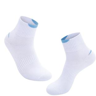 新款七波辉袜子男士中筒纯棉春夏季防臭吸汗运动白色男款纯棉袜子