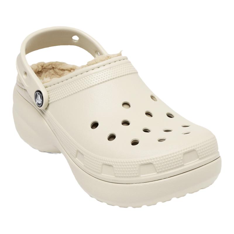 Crocs卡骆驰女子加绒保暖洞洞鞋