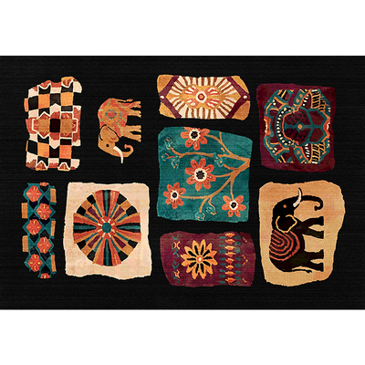 地毯客厅中古轻奢防水防污