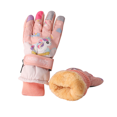 儿童滑雪手套冬季保暖男女童玩雪