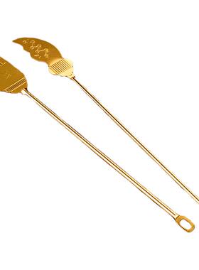 出食刀手施食器蒙山非纯铜