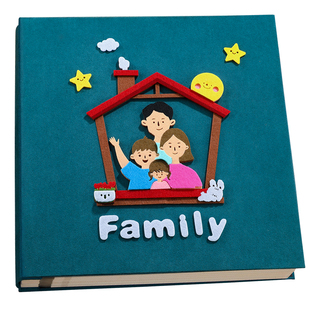 相册本影集diy宝宝成长记录册家庭大容量手工立体书定制纪念礼物