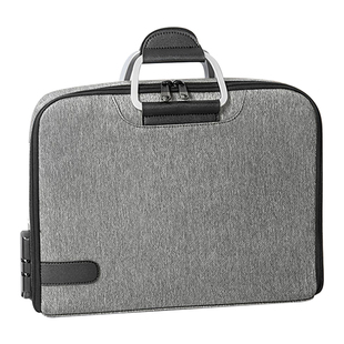 密码锁印章营业执照收纳包便携收纳盒财务办公文件包出纳会计用包印章箱大容量手提袋子票据包执照一体包盒子