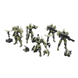 No.57傀甲小队-战五 限定版 迷彩花纹1/24拼装模型机甲国创模玩