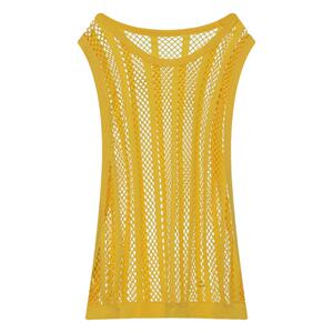 男士性感纯色背心 夏季性感镂空休闲家居服透气圆领运动宽松上衣