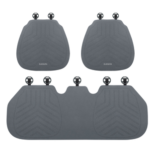 乔氏汽车坐垫冬季坐垫翻毛皮座垫通用四季单片后排座椅垫货车屁垫