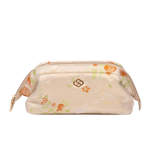 南京云锦研究所博物馆织锦化妆包新中式手拿包国风手机包收纳小包