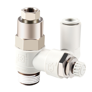 先导式调速阀ASP330F/530F/630F气控单向阀01-06S/08S诱导止回阀