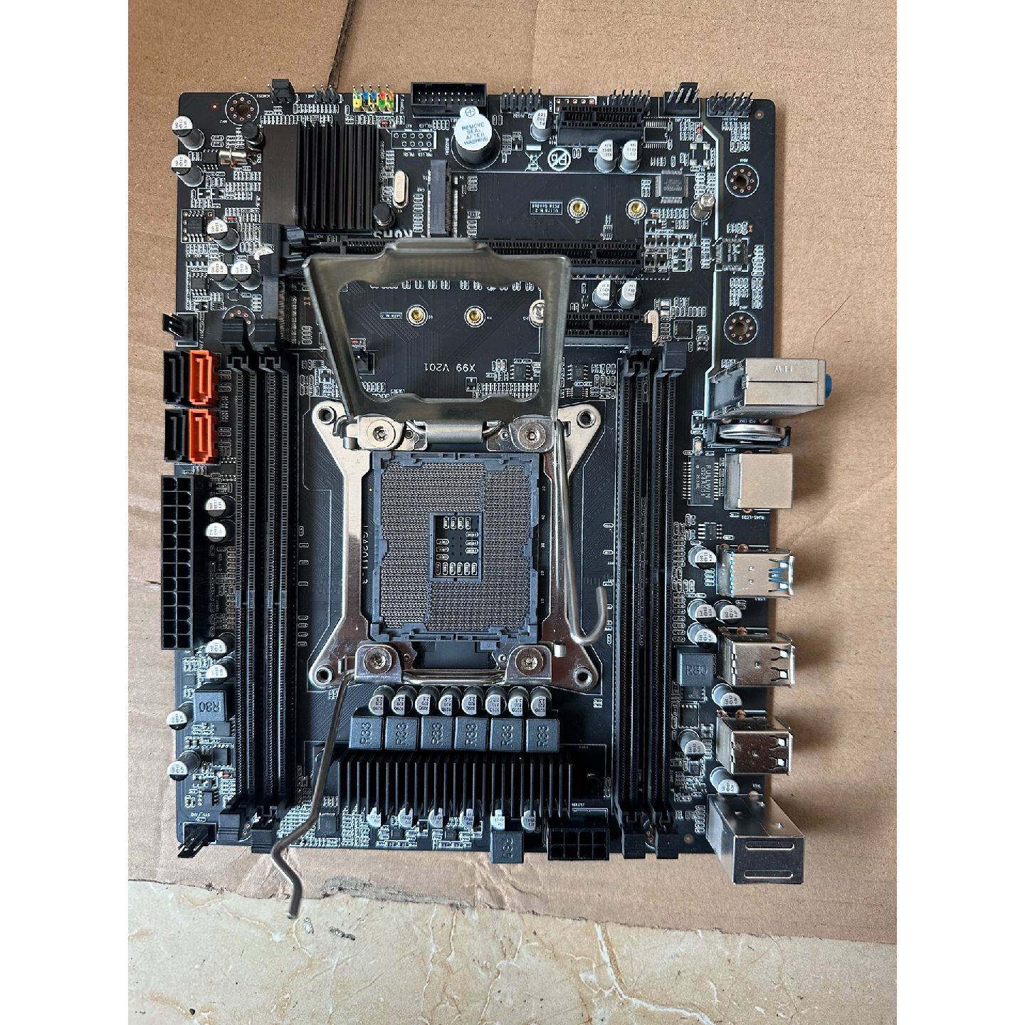 议价-X99 V201 主板,,无挡板,,成色如图