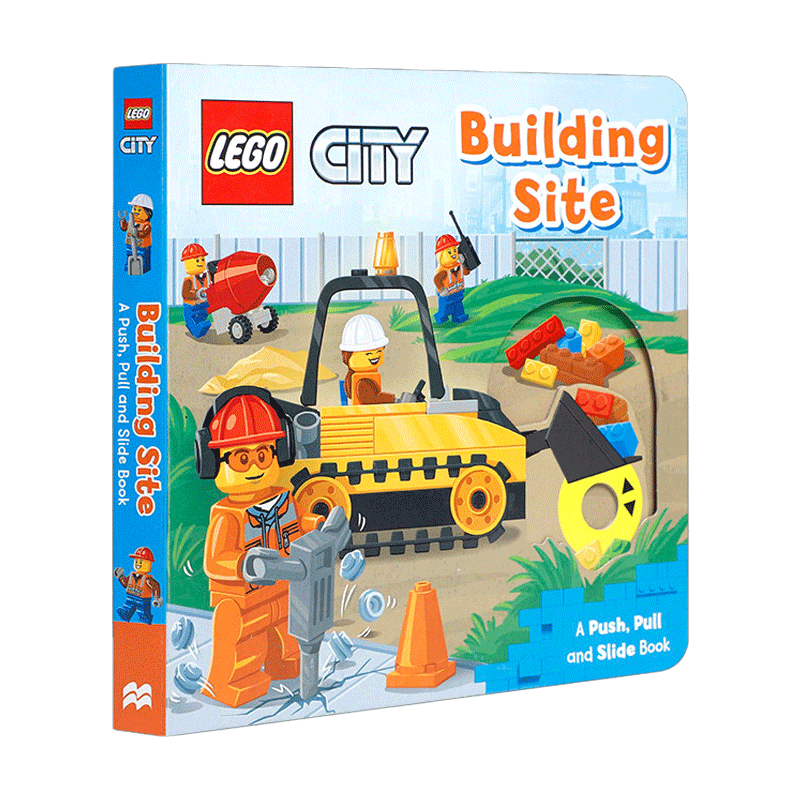 英文原版乐高城市之建筑工地