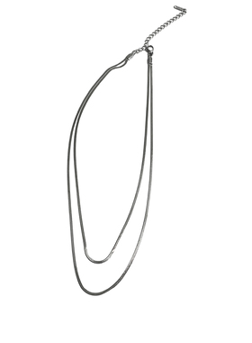 doudoustore双层蛇骨链