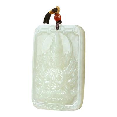 吊坠吉照堂和田玉正品保真