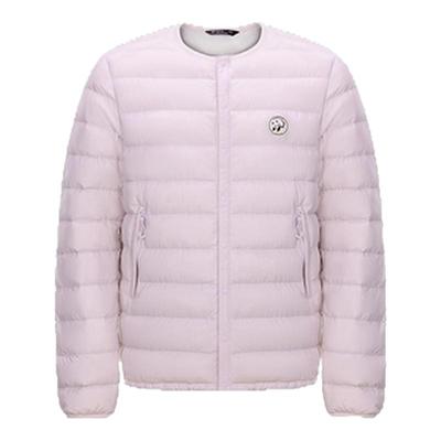 骆驼熊猫系列女装轻薄羽绒服2025冬季黑色排骨羽绒服保暖男