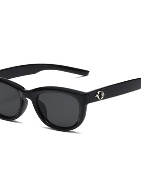 欧美gm墨镜女方圆脸显瘦猫眼网红街拍高级感眼镜夏防晒遮阳太阳镜