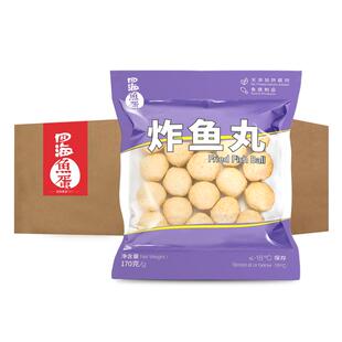 香港名牌四海鱼蛋炸鱼丸火锅烧烤麻辣烫关东煮食材鱼蛋170g*24包
