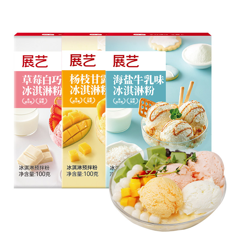 展艺冰激凌粉家用100g